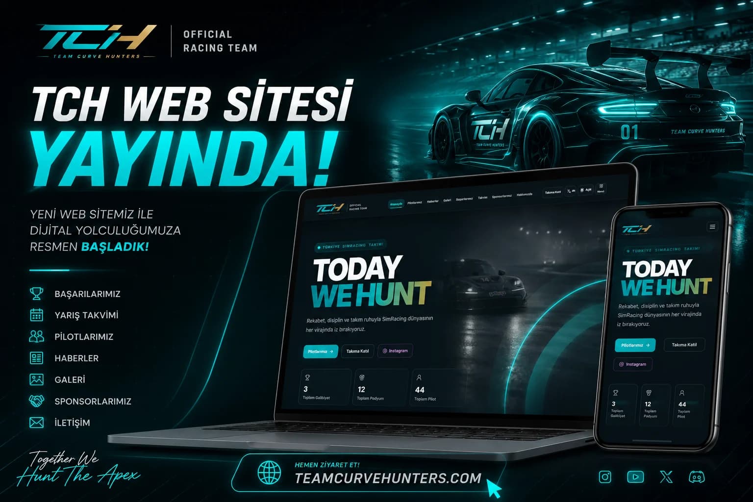 TCH Web Sitesi Yayında!